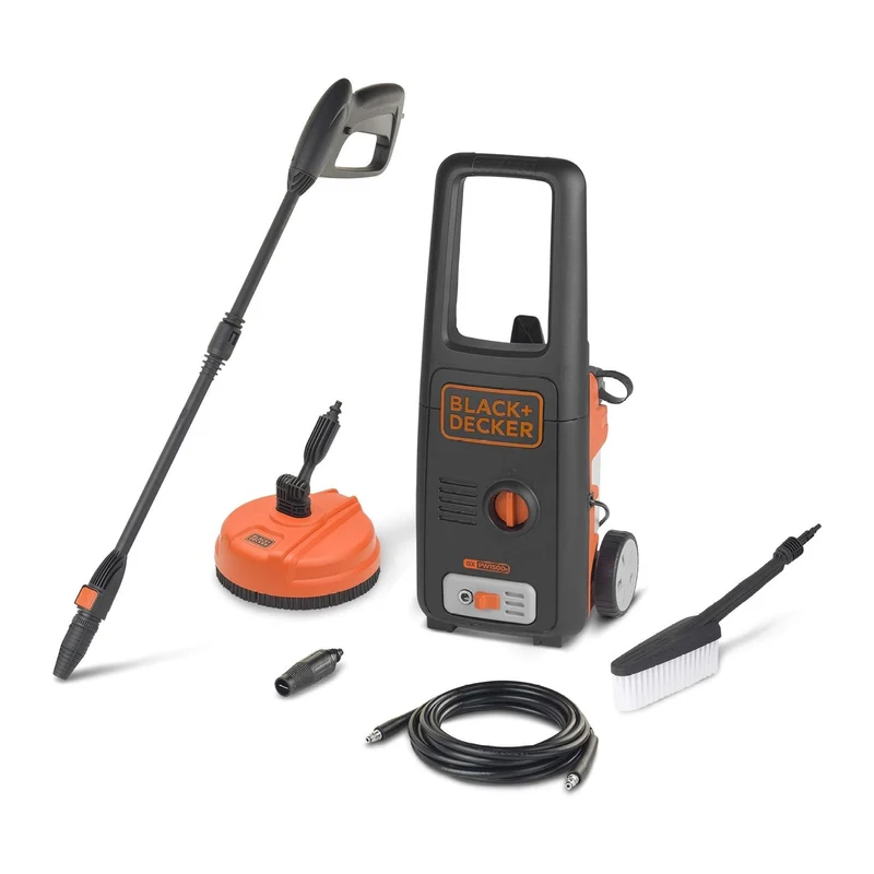 Black+Decker Hochdruckreiniger 120 bar, 1.5 kW, BXPW1500PE
