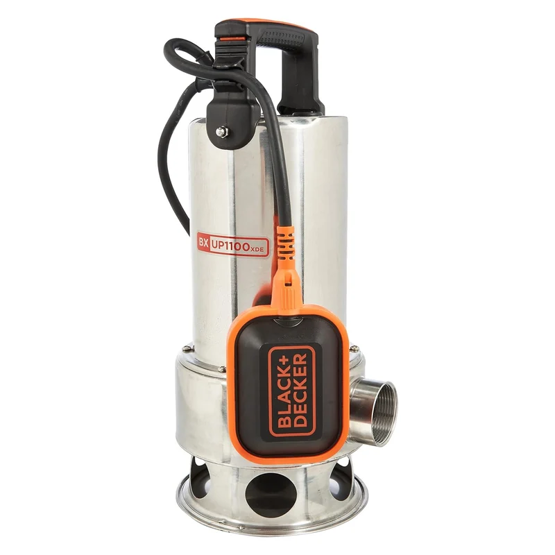 Black+Decker Wasserpumpe für Schmutzwasser BXUP1100XDE