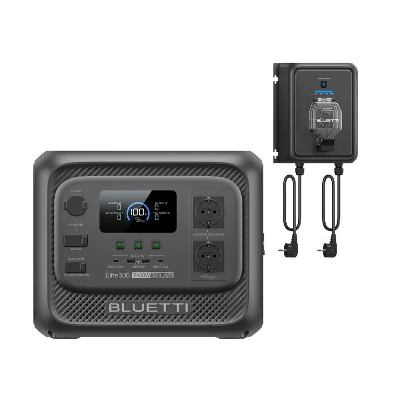 Balco Transfer Hub + Elite 300 | 2.400 W | 3.014,4 Wh | 800W Grid-tied Ouput (Nur Für Deutschland)