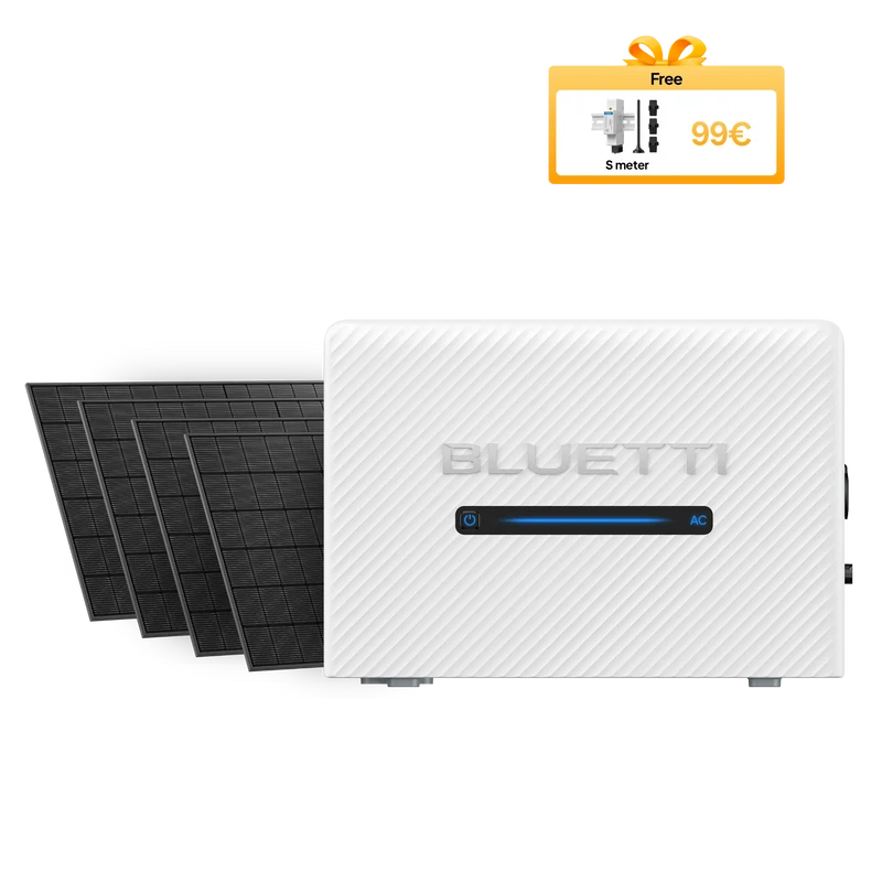 BLUETTI Balco 260 + 4*450W | 2.400 W | 2.560 Wh | 1.800 W Solar Kit (Nur Für Deutschland)
